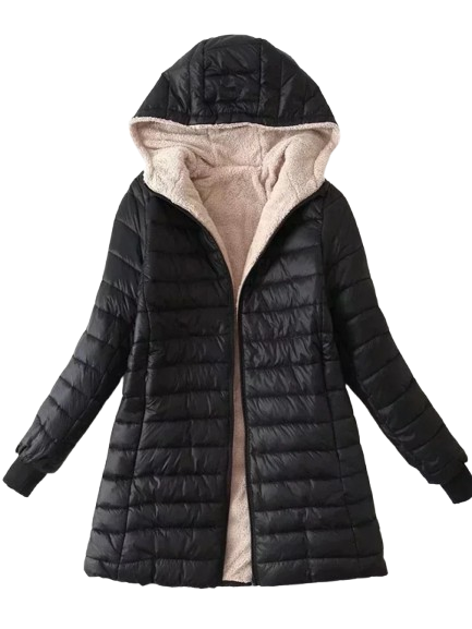 JAQUETA FEMININA PELUCIADA