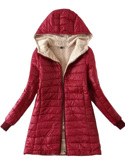 JAQUETA FEMININA PELUCIADA